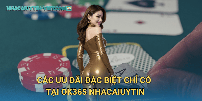 Các Ưu Đãi Đặc Biệt Chỉ Có Tại OK365 Nhacaiuytin